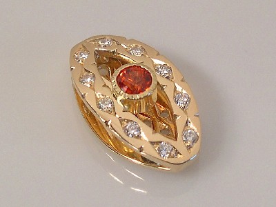 Orange Sapphire Slide